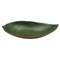 Блюдо,поднос меламиновый 27.6*16.7см, h=5.3см  P.L Green Banana Leaf 81290143
