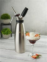 Сифон (кремер) для взбивания сливок, нержавеющая сталь+алюминий, 1 л, P.L.- Barbossa 81221538