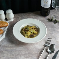 Тарелка глубокая d=23 cм, h=3.1см, v=200 мл, фарфор 