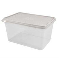 Контейнер 4,5 л 262х177х130 мм с крышкой ПП [РТ1142 11 024] 7299