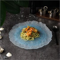 Тарелка-блюдо, матовое d=33 h=2 см,материал cтекло,серия 