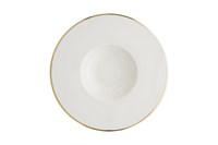 Тарелка для пасты d=300 мм.  360 мл. Золотая линия, форма Нит Bonna /1/6/ 75514