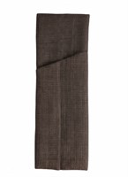 КУВЕРТ ЛЁН-МЕШКОВИНА  коричневый на 2 столовых прибора правый 5 шт./в уп. кув2312