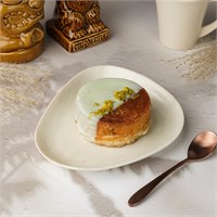 Тарелка мелкая 19*16,5 см,фарфор,серия 