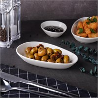 Блюдо овальное 16*10.5 см,фарфор,серия 