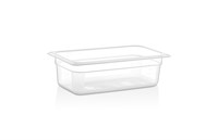 Гастроемкость 1/3 h=100 мм. 325*176 мм. 3,5 л. поликарб. прозрачная GP /1/ 79764