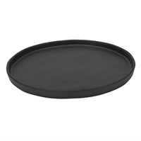 Блюдо,тарелка меламиновая 27*2см  P.L. BLACK FINISH 81222115