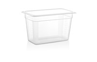 Гастроемкость 1/3 h=200 мм. 325*176 мм. 6,9 л. поликарб. прозрачная GP /1/ 79768