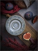 Блюдце d 12,5 см h 1,6 см, фарфор, Vintage (для чашки CDF VN 10) CDF VN 11