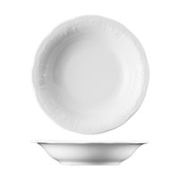 Тарелка глубокая 21 см, 300 мл, белая BEL1921 BEL1921