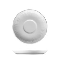 Блюдце 12 см, белое BEL1712 BEL1712