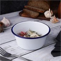 Салатник эмалированный d=14,h=6.5 см, 