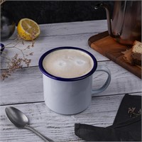 Кружка эмалированная d=9 h=9 см, 