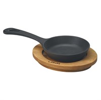 Сковорода круглая с ручкой чугун на д/подставке d=12см.  LAVA 81249959