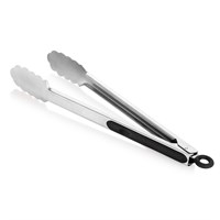 Щипцы для гриля с черной силиконовой ручкой 34,3 см,  PL Proff Cuisine 81280155