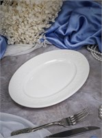 Блюдо овальное 36x26,5 см h 3,2 см фарфор, Primavera CDF PR23