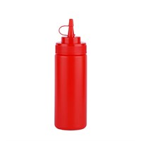 Емкость (диспенсер) для соусов, 370 мл, красная, P.L. Proff Cuisine 90001016