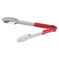 Щипцы для гриля с красной силиконовой ручкой 30 см,   PL Proff Cuisine 85100093