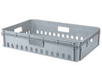 Ящик универсальный перфорированный «ЕВРОБОКС» 600х400х130 мм 27 л [425233030] 5219/3