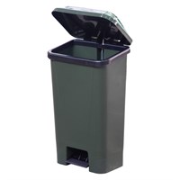Мусорный контейнер полимерный 60 л  с педалью и пакетодержателем [36518] 9758/8