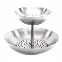 Стойка 2-х ярусная для подачи морепродуктов 40*40*33 см  P.L.--Hotelware 81240939