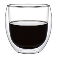 Набор кружек 2шт*400 мл, термостойкое стекло, двойные стенки, P.L. 81269170