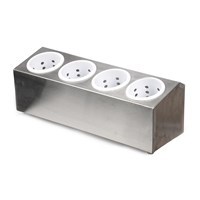 Подставка под столовые приборы металлическая, 4 отделения, P.L. Proff Cuisine 81211637