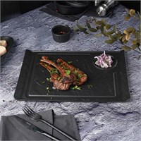 Блюдо для стейка  Black Raw Stellar 35*24*2,2 см, P.L. Proff Cuisine 81223126