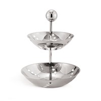 Этажерка, 2 яруса, h 25 см, d 16/20 см, нержавейка, P.L. Proff Cuisine 99000046