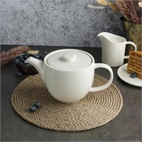 Чайник 1000мл, фарфор 