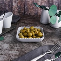 Тарелка для закусок 12*12 *3см, 200 мл, серия 