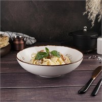 Салатник d=21 см,V= 1000 мл, фарфор 