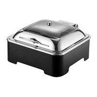 Мармит электрический 2/3, 65мм,  5,1л, 500W с обзорным стеклом, 