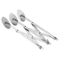 Нож роликовый для теста раздвижной, 3 лезвия, нержавейка, P.L. 81240882