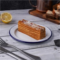 Тарелка,салатник эмалированный d=18 h=3 см, 