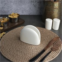 Салфетница 4.8*10см. h=8.4см, фарфор 