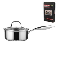 Сотейник с крышкой,трех-слойная сталь, 2 л,18/16*8 см,серия 