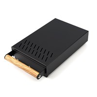 Нок-бокс металлический для кофейного жмыха 32*21*7,5 см, P.L. Proff Coffee 81280341