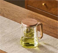 Чайник 500 мл,боросиликатное стекло,магнитный пресс  P.L. Proff Coffee 81280443