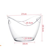 Емкость поликарбонатная с ручками,для охлаждения бутылок 4 литра, P.L.- Barbossa 81280211