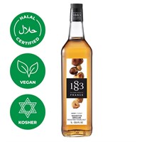 Сироп 1883 Maison Routin Жареный фундук (Roasted Hazelnut), 1 л, стекло 81230056