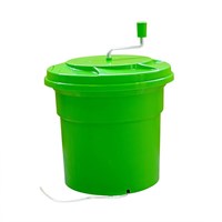 Центрифуга для сушки листьев салата 12 л,зеленый цвет корпуса, P.L. Proff Cuisine 92001180