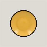 Тарелка-салатник RAK Porcelain LEA Yellow 26 см, высота 5 см, 1,2 л (желтый цвет) 81223403