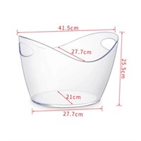 Емкость поликарбонатная с ручками,для охлаждения бутылок 12 литров, P.L.- Barbossa 81280212