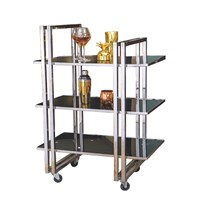 Тележка сервировочная,нержавеющая сталь 78*45*107 см.  P.L.--Hotelware 81241276