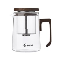 Чайник 500 мл,боросиликатное стекло,магнитный пресс  P.L. Proff Coffee 81280443