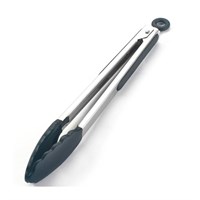 Щипцы с силиконовыми захватами 30 см, металл, P.L. Proff Cuisine 93000011