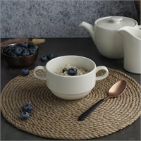 Бульонная чашка с ручками 350 мл,фарфор 