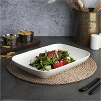 Блюдо прямоугольное 18*25см, h=3.5 см, фарфор 