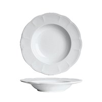 Тарелка глубокая 23 см, фарфор 